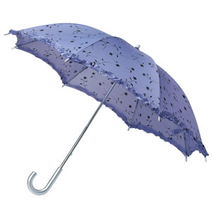 タイニーフラワースライド式晴雨兼用長傘