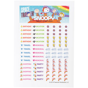 キャラクター卓上カレンダー スヌーピー グッズストアドットネット 人気ノベルティ 記念品 販促品 名入れ印刷