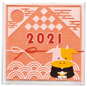 わくわく干支タオル(丑)