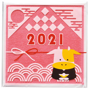 わくわく干支タオル(丑)