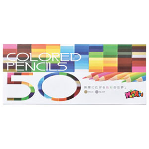 50色いろ鉛筆