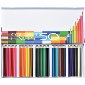 50色いろ鉛筆