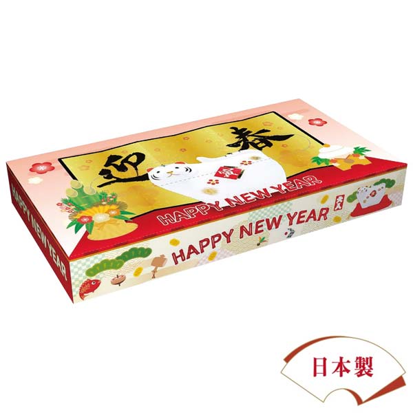 迎春BOXティッシュ40W　寅