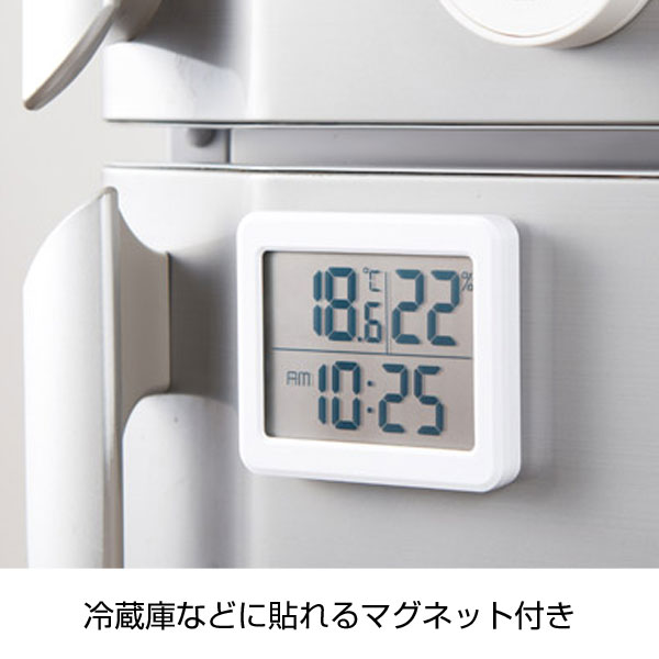 数字が見やすい温湿度計