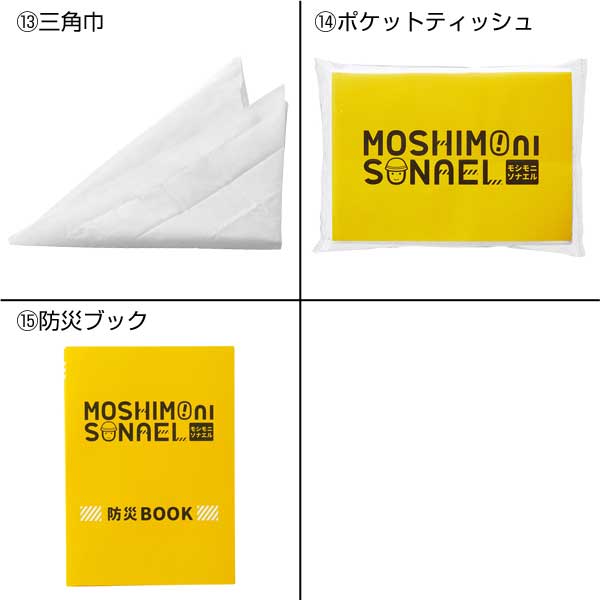 モシモニソナエル　防災15点 箱入セット