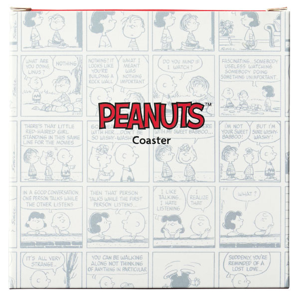 スヌーピー まねっこ珪藻土コースター