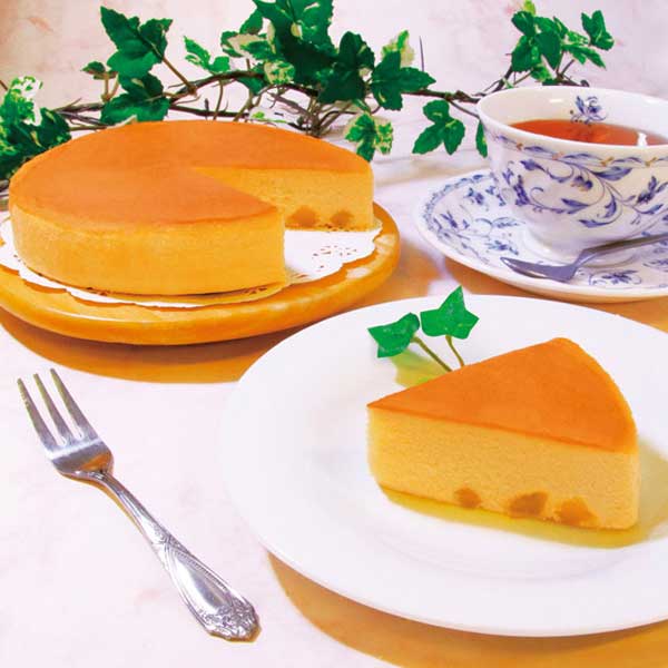 しっとりベイクドチーズケーキ　鳴門金時芋