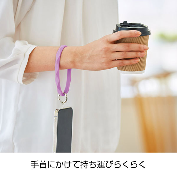 ダイヤリング スマホハンドストラップ