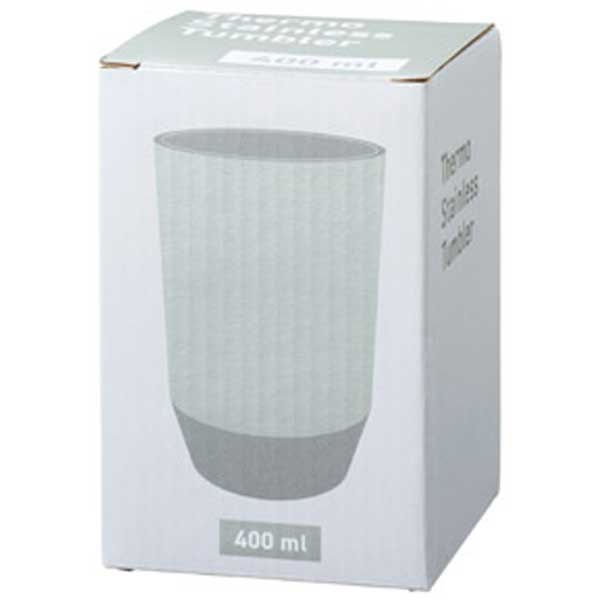 真空保冷温タンブラー400ml ソロ (シルバー)