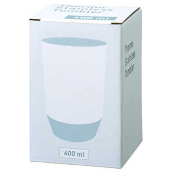 真空保冷温タンブラー400ml ソロ (ホワイト)