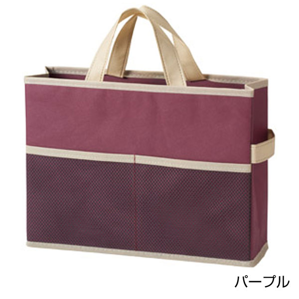 持ち運びできる　収納ボックスバッグ