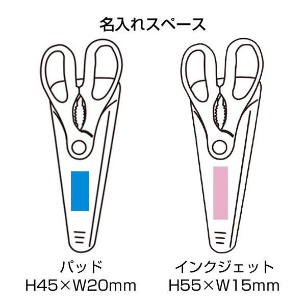 収納ケース付 4in1キッチンハサミ