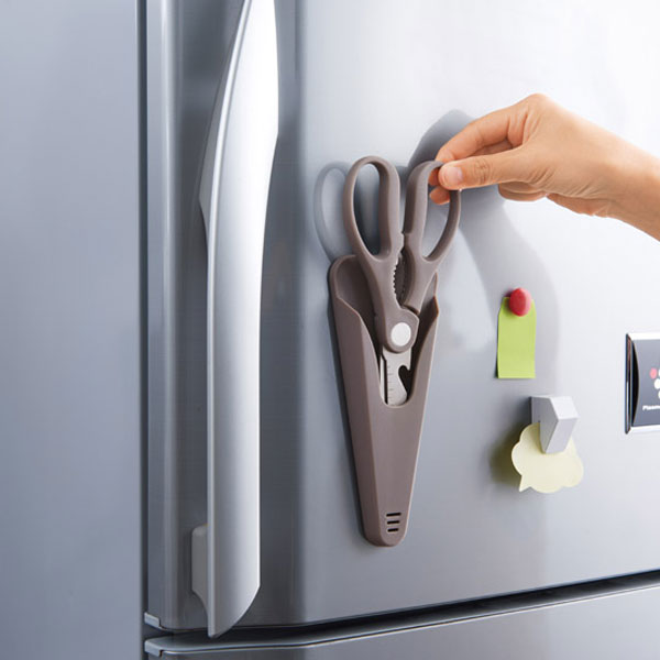 収納ケース付 4in1キッチンハサミ