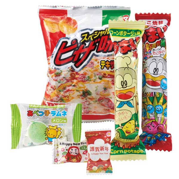 迎春七福神ハッピーお菓子ボックス