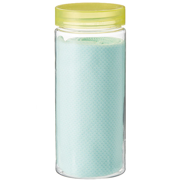 ひんやりクール ボトル入タオル