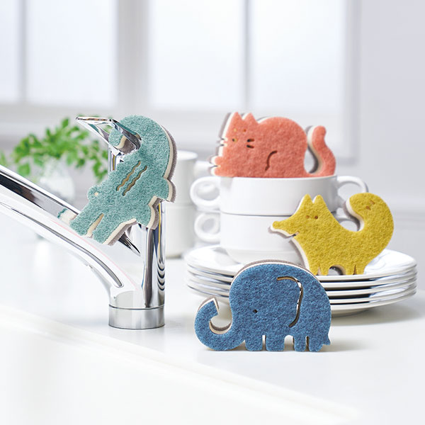 超激レア リポビタンD キッチンスポンジ ノベルティグッズ 福柴と富士山 キッチンスポンジセット｜キッチン｜在庫対応