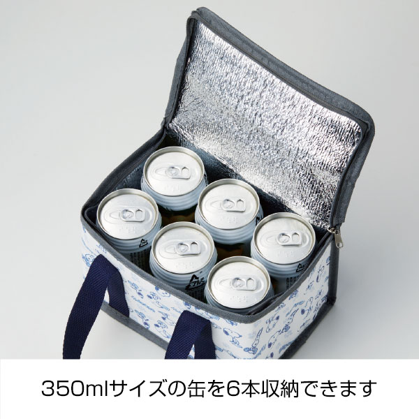 スヌーピー ハッピー保冷温6缶バッグ