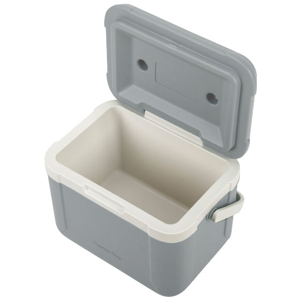 キャプテンスタッグ シャルマンクーラーボックス アイスグレー