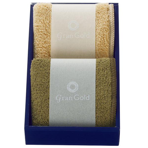 グランゴールド ソフトハンカチタオル2枚組