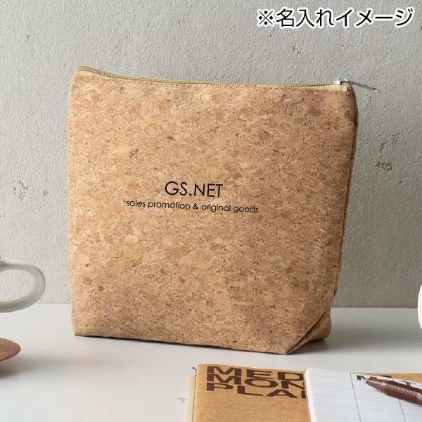 リル コルクでできたマルチポーチ