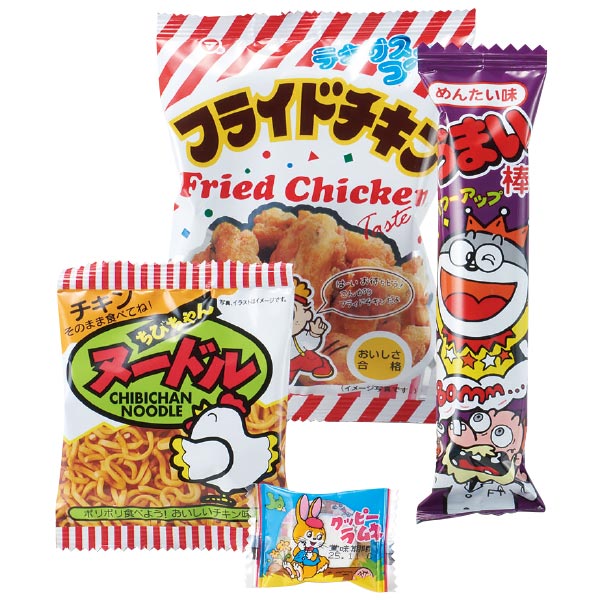 キャラクターおやつ4点セット