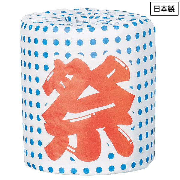 夏柄トイレットロール　豆絞り