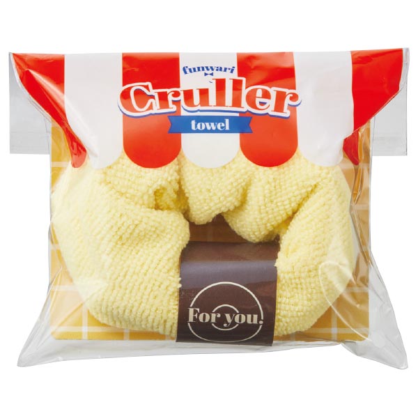 ふんわりクルーラータオル