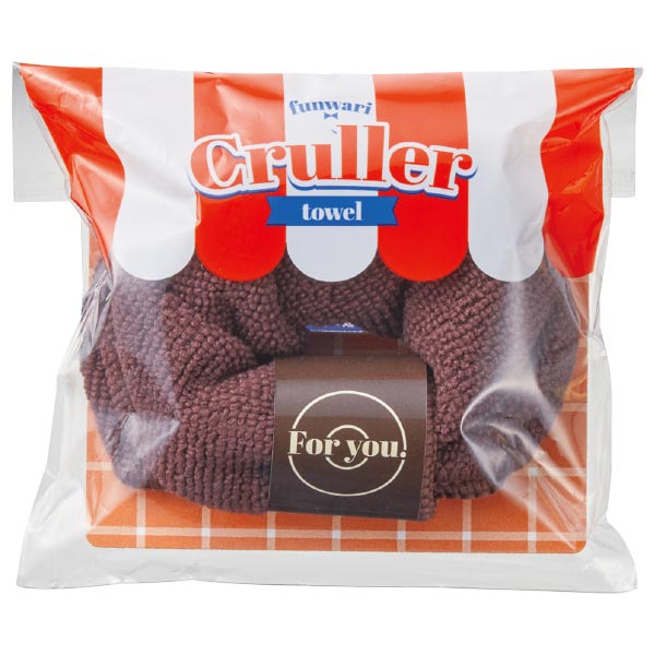 ふんわりクルーラータオル