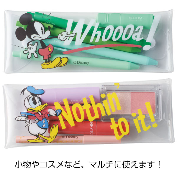 ミッキー&ドナルド　クリアマルチケース