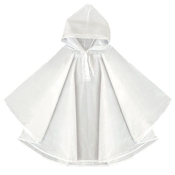 バッグ付レインウェア　ポンチョ