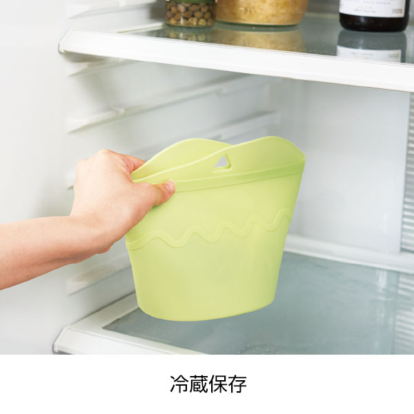 シリコンフード保存バッグ