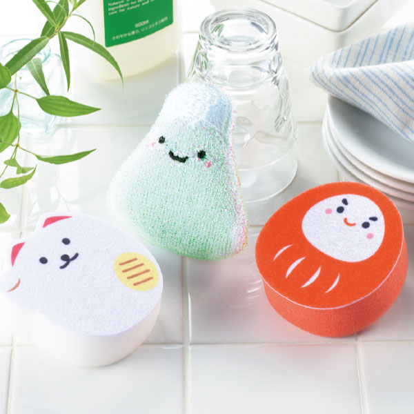 使い分け!縁起物スポンジ3種セット