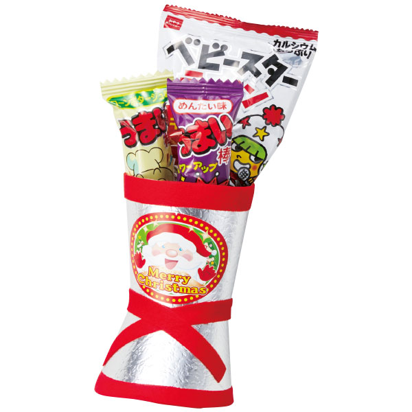 クリスマス 銀ブーツミニ