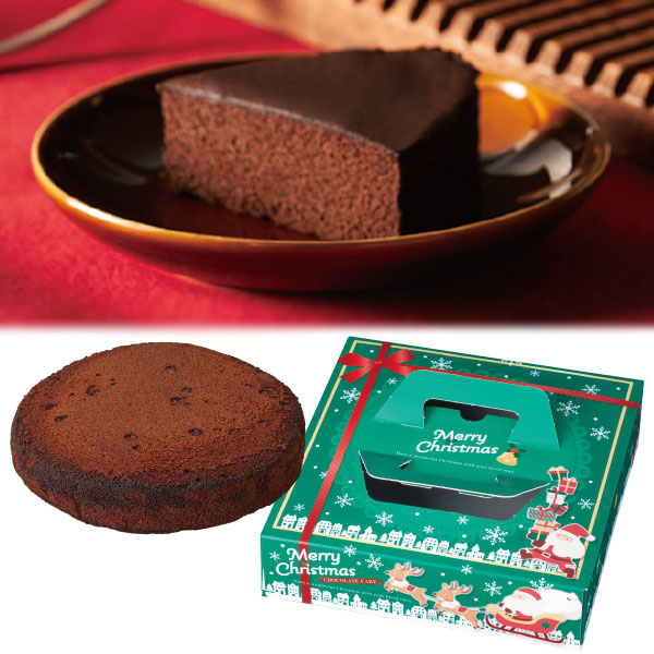 クリスマスケーキ ベイクドショコラ