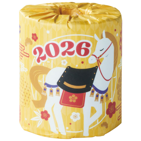 わくわく干支トイレットロール 午