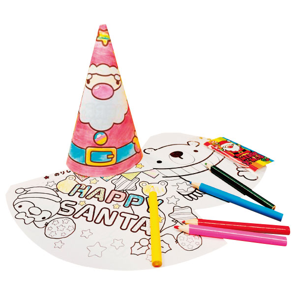 Withサンタぬりえセット