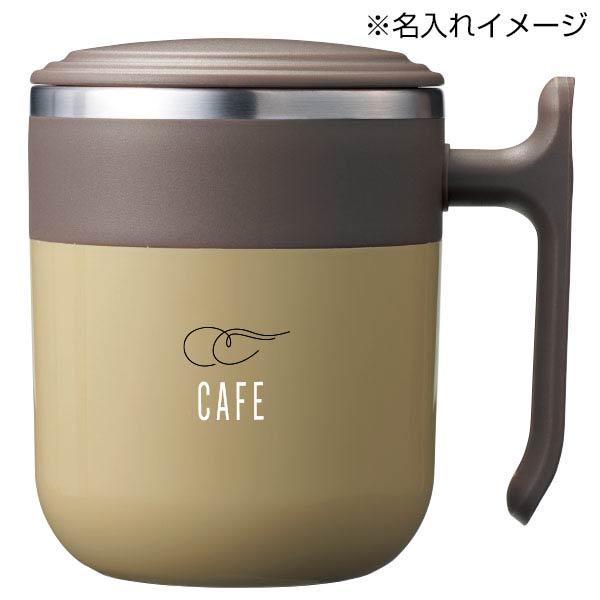 フタ付ダブルウォールステンレスマグ