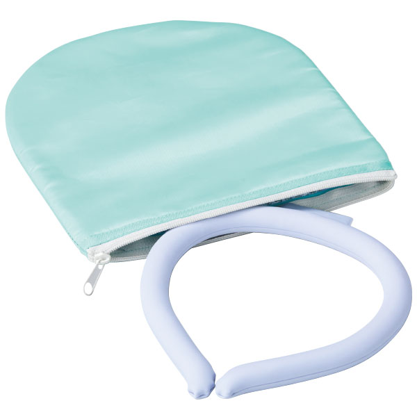 保冷ポーチ付 極細ネックヒンヤリング