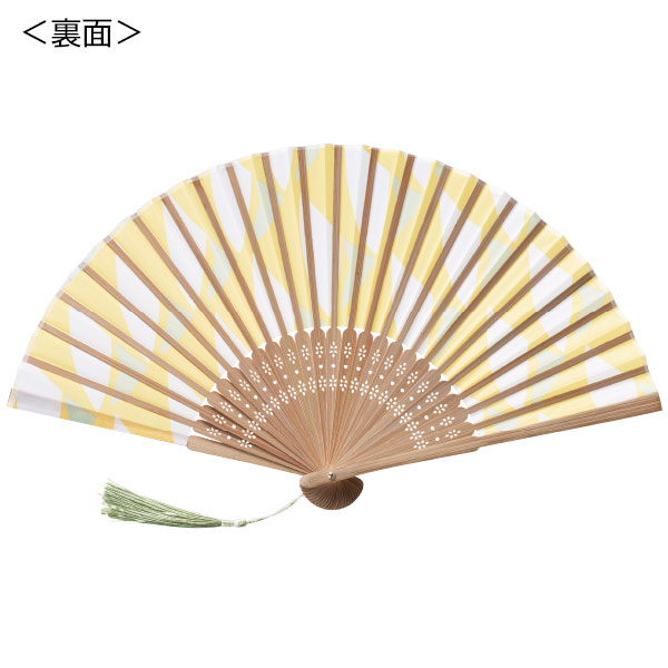 伊砂文様　涼彩扇子