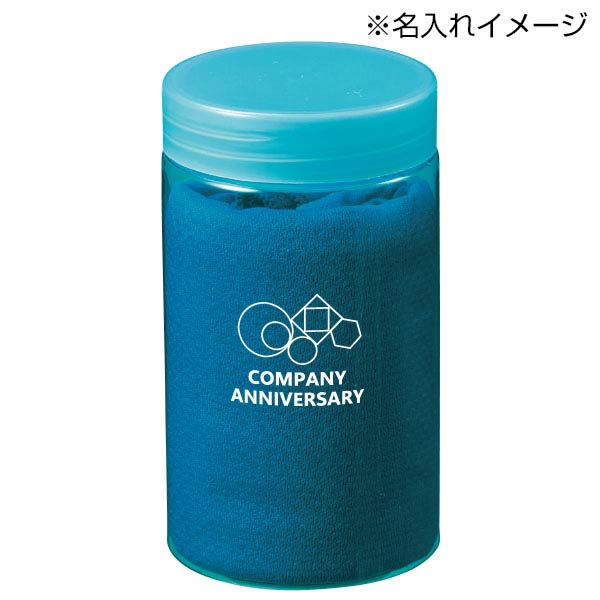 ヒンヤリUVガード ボトル入クールタオル