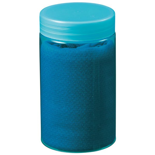 ヒンヤリUVガード ボトル入クールタオル