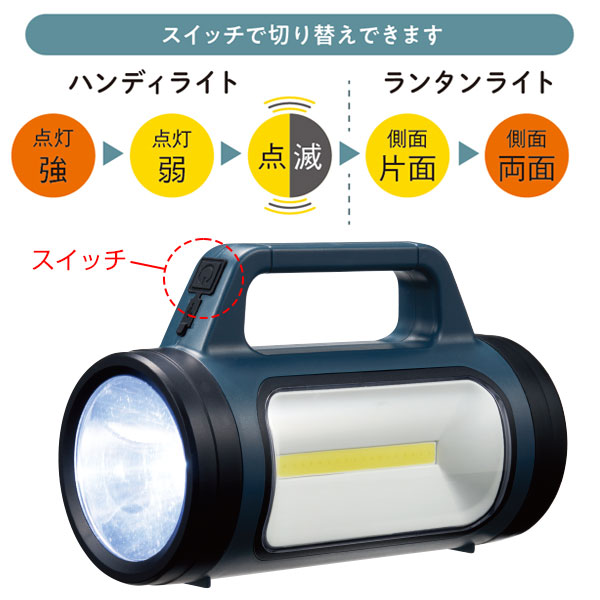 モシモニソナエル ソーラー充電多機能ライト
