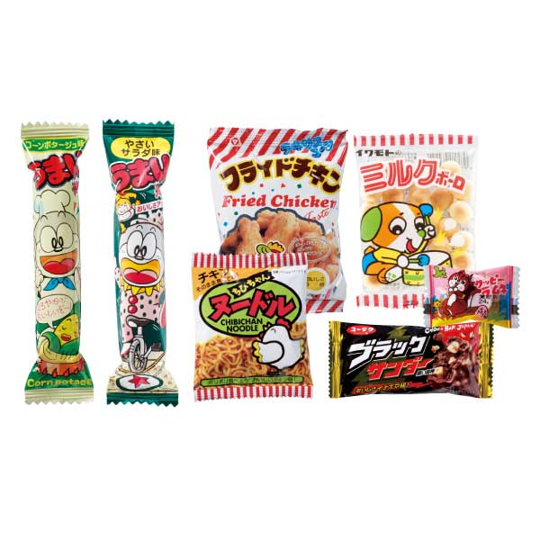 たのしく遊べるお菓子BOX7点セット