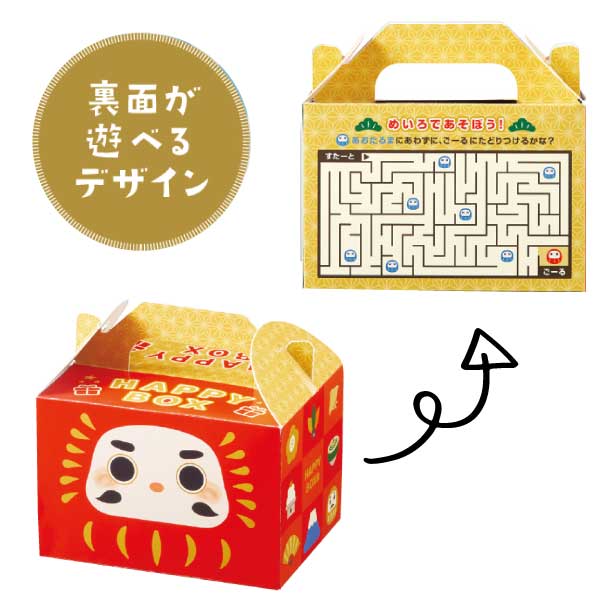 たのしく遊べるお菓子BOX7点セット