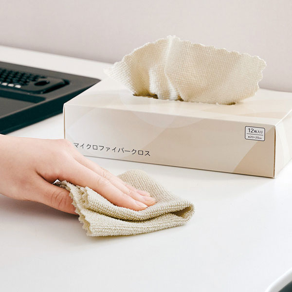 マイクロファイバークロス12枚入り
