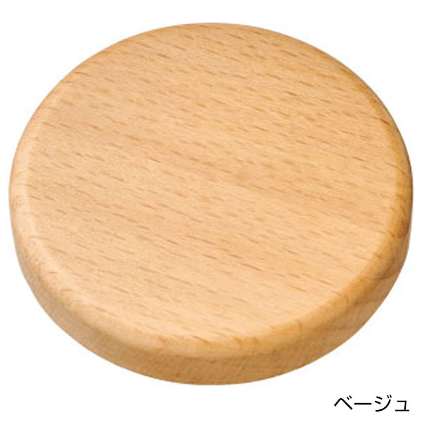 ウッド丸型マグネット
