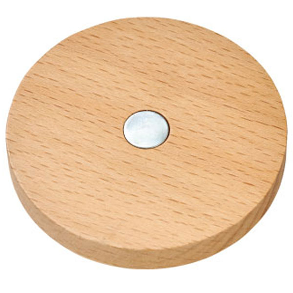 ウッド丸型マグネット