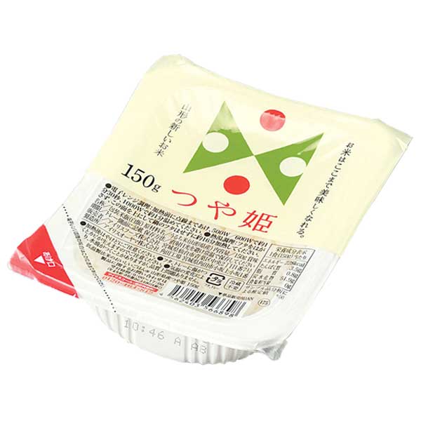パックご飯　3食入　山形県産つや姫