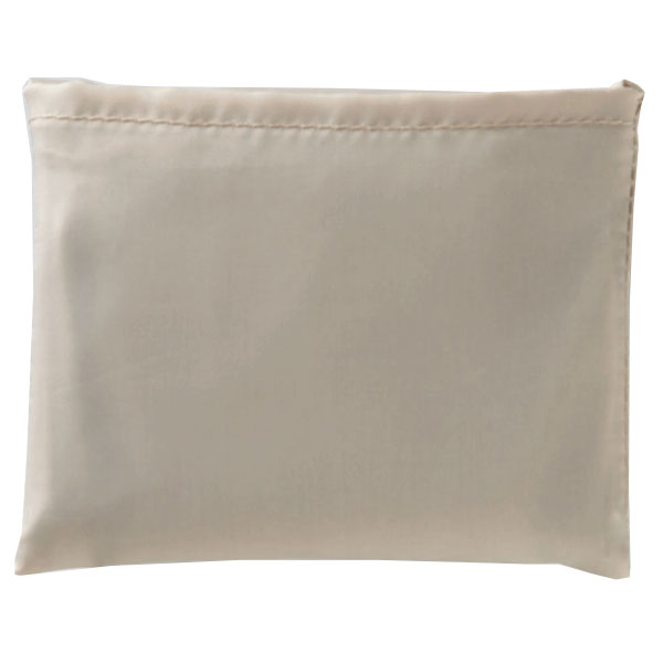 プレント／コンパクトエコバッグ（グレージュ）