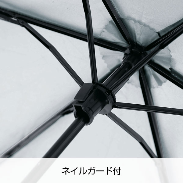 シンプリ―晴雨兼用折りたたみ傘　ブラック